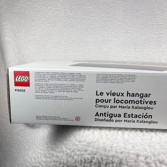 Lego 910033 Bricklink Designer Series 1 Old Train Engine Shed Building Toy Set - Picture 6 of 9